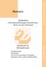 Symposium: Dermokosmetika gegen Hautalterung - Neues aus der Forschung. Gesellschaft für Dermopharmazie