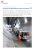 Geologisch und logistisch anspruchsvolles Tunnelprojekt