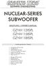 NUCLEAR-SERIES SUBWOOFER