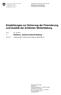 Empfehlungen zur Sicherung der Finanzierung und Qualität der ärztlichen Weiterbildung