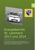 Energiebericht St. Leonhard 2013 und Erstellt von Martin Frank