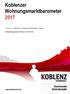 Koblenzer Wohnungsmarktbarometer 2017