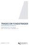 TRADECOM FONDSTRADER Miteigentumsfonds gemäß InvFG
