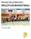 Heiner-Rust Masters ROLLSTUHLBASKETBALL