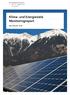 Klima- und Energieziele Monitoringreport. Berichtsjahr
