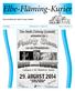 Elbe-Fläming-Kurier. Das Amtsblatt der Stadt Coswig (Anhalt) 8. Jahrgang Donnerstag, den 14. August 2014