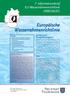 7. Informationsbrief. Wasserrahmenrichtlinie 2000/60/EG. Modellvorhaben Flussgebietsmanagement. Inhalte. Walse