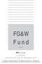 FG&W Fund. Jahresbericht zum 30. September 2017