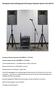 Kompaktes Beschallungssystem/Compact Speaker System CSS-2003 B