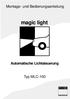 magic light Automatische Lichtsteuerung