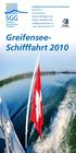 Greifensee- Schifffahrt 2010