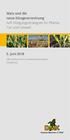 Mais und die neue Düngeverordnung N/P-Düngungsstrategien für Pflanze, Tier und Umwelt