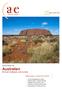 über 25 Jahre a&e Begegnungen in Augenhöhe erleben! Reisebeschreibung im Detail Australien Einmal Outback und zurück