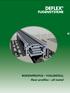 DEFLEX FUGENSYSTEME. floor profiles - all metal BODENPROFILE - VOLLMETALL 4.2 DEFLEX