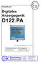 Digitales Anzeigegerät D122.PA