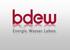 BDEW Bundesverband der Energie- und Wasserwirtschaft e.v. Änderungen im Bilanzkreismanagement