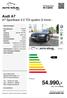 54.990,inkl. 19 % Mwst. Audi A7 A7 Sportback 3.0 TDI quattro S tronic Gebrauchtwagen. autokoelbl.de. Preis: