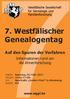 7. Westfälischer Genealogentag