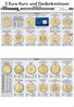 2 Euro Kurs- und Gedenkmünzen