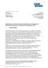 Stellungnahme zu den Dokumentationen Erforderlichkeit und Geeignetheit von Gefahrenabwehrmaßnahmen am Tagebaurestloch Knappensee, TO 050