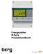 Energiezähler B-Serie Produkthandbuch