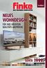 NEUES WOHNDESIGN ab GENTA FÜR IHRE HÖCHSTEN QUALITÄTS-ANSPRÜCHE. Wohnwand. Lacke: Holzausführungen: Front & Korpus furniert 18I26F_01