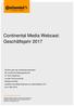 Continental Media Webcast: Geschäftsjahr 2017