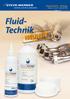 Fluidtechnik - Beilage Gültig von 1. Juni bis 14. September Fluid- Technik