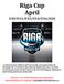 Riga Cup April U10/U11/U12/U14/U16/U20