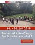 Ferien-Aktiv-Camp für Kinder von 6-12
