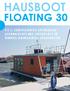 Hausboot. floating 30. CE C zertifiziertes Sportboot (gebraucht) mit liegeplatz in