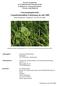 Untersuchungsbericht: Vegetationskundliche Erhebungen im Jahr 2005