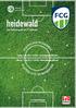 heidewald Das Stadionmagazin des FC Gütersloh Sonntag, 8. Mai :00 Uhr Heidewaldstadion Gütersloh