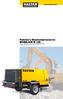 Fahrbare Baukompressoren MOBILAIR M 135 Mit dem weltweit anerkannten SIGMA PROFIL Liefermenge 10,5 bis 13,0 m³/min
