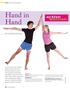 Hand in Hand. aktiv Hand in Hand-Workout. Text und Übungen: Sylvia Krieg. 78 active woman