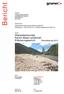 Wasserbaukonzept Kanton Basel-Landschaft Erläuterungsbericht Überarbeitung 2015