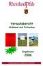 Versuchsbericht. Grünland und Futterbau. Ergebnisse QSM