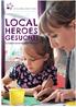 LOCAL HEROES GESUCHT! 5 x für Ihr Projekt für Kinder