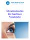 Informationsbroschüre über Augenbrauen Transplantation