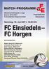 FC Einsiedeln FC Horgen Matchballspender: