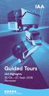 Guided Tours. IAA Highlights 21. / Sept Hannover