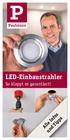 LED-Einbaustrahler. So klappt es garantiert! Alle Infos und Tipps