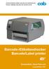 Barcode-/Etikettendrucker Barcode/Label printer