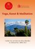 Yoga, Kunst & Meditation