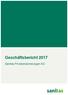 Geschäftsbericht Sanitas Privatversicherungen AG. Jahresrechnung Sanitas Privatversicherungen AG 1 / 25