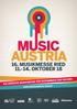 MUSIC AUSTRIA 16. MUSIKMESSE RIED OKTOBER 18 DIE GRÖSSTE MUSIKMESSE FÜR ÖSTERREICH UND BAYERN