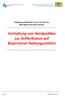 Vorhaltung von Hardpaddles zur Defibrillation auf Bayerischen Rettungsmitteln