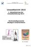 Umweltbericht 2015 Evangelische Gartenstadtgemeinde Untertürkheim. Umweltbericht Aktualisierung der Umwelterklärung 2014
