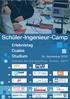 Schüler-Ingenieur-Camp