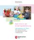 Mein Kind in der Kindertagesbetreuung. Informationen für Eltern. über Tageseinrichtungen und Tagespflege für Kinder in Niedersachsen